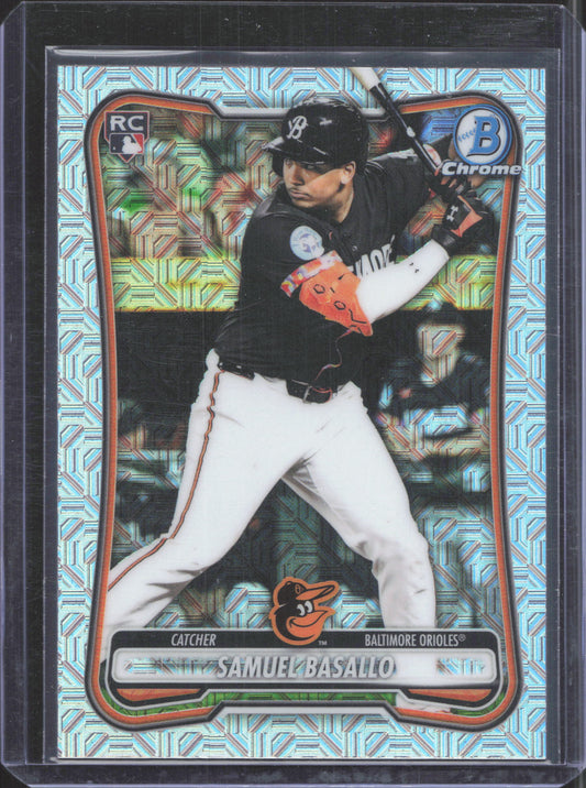 Bowman 2026 Bowman Chrome Samuel Basallo #61 Mojo Refractor