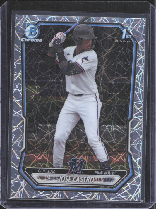 2026 Bowman Chrome Jose Castro #BCP-230 Prospects Laser