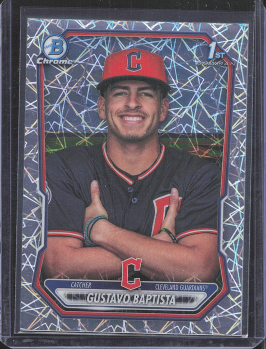 2026 Bowman Chrome Gustavo Baptista #BCP-184 Prospects Laser