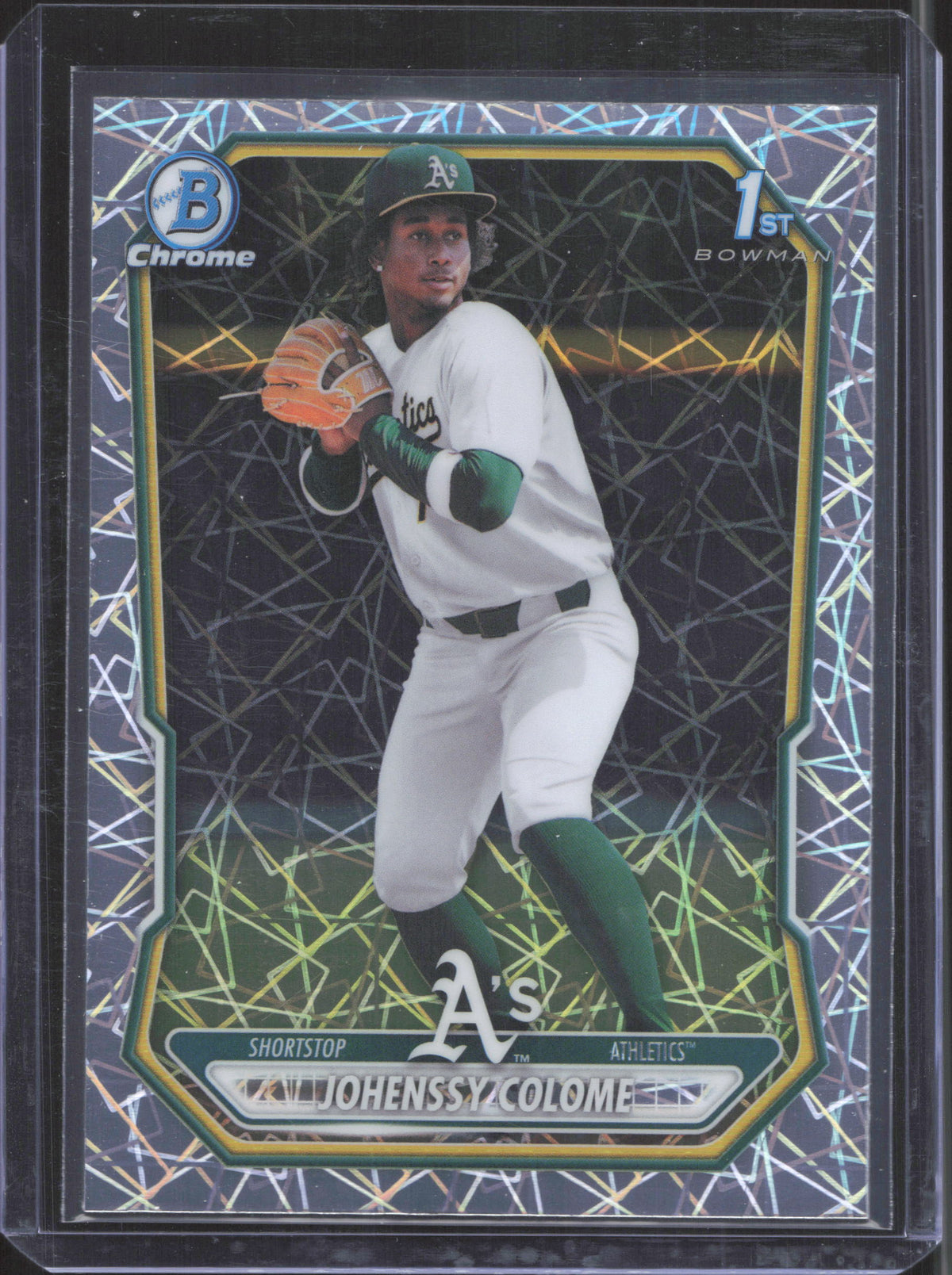 #BCP-160 2026 Bowman Chrome Johenssy Colome - Prospects Laser Refractor
