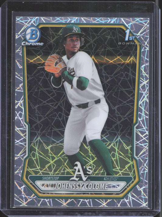 #BCP-160 2026 Bowman Chrome Johenssy Colome - Prospects Laser Refractor