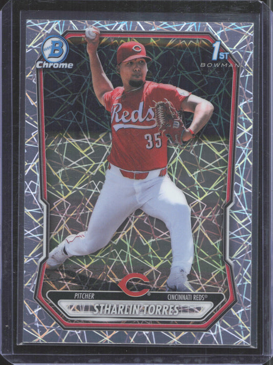 2026 Bowman Chrome Stharlin Torres #BCP-203 Prospects Laser