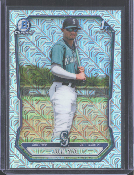 #BCP-197 2026 Bowman Chrome Juan Rijo Mojo Refractor