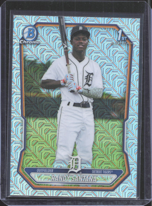 #BCP-175 2026 Bowman Chrome Randy Santana Mojo Refractor