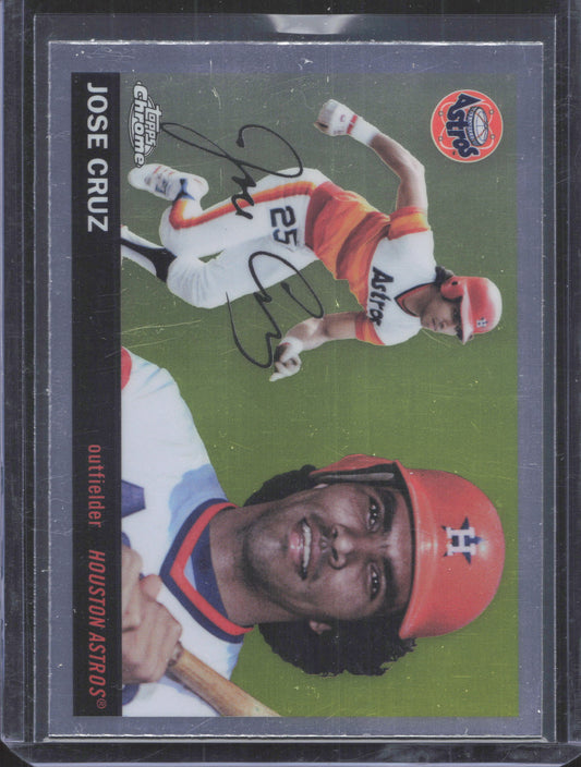 2025 Topps Chrome Platinum Anniversary Jose Cruz #459