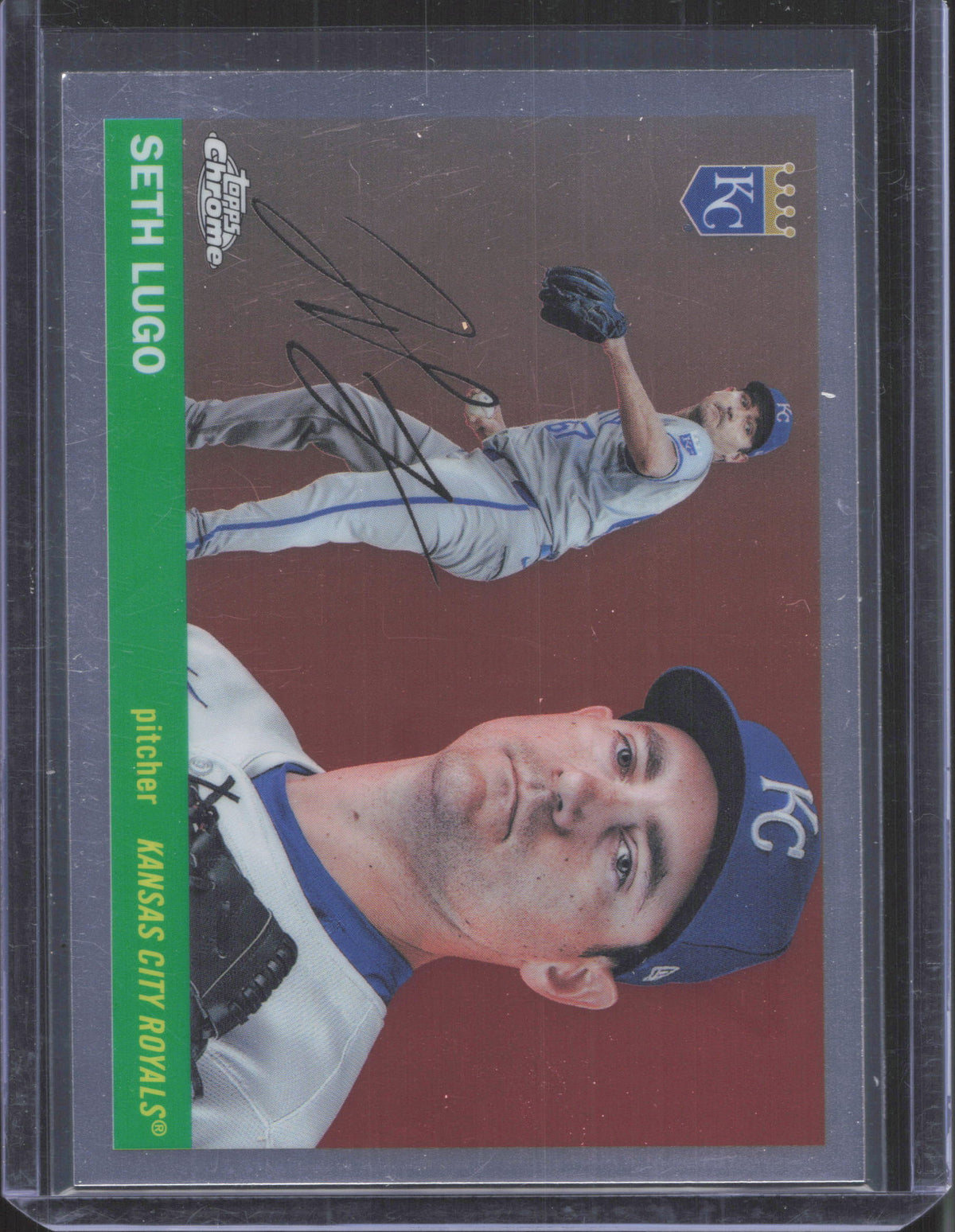 2025 Topps Chrome Platinum Anniversary Seth Lugo #60
