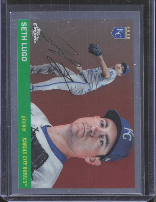 2025 Topps Chrome Platinum Anniversary Seth Lugo #60