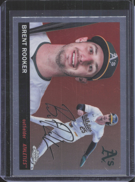 2025 Topps Chrome Platinum Anniversary Brent Rooker #82