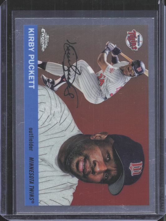 2025 Topps Chrome Platinum Anniversary Kirby Puckett #448