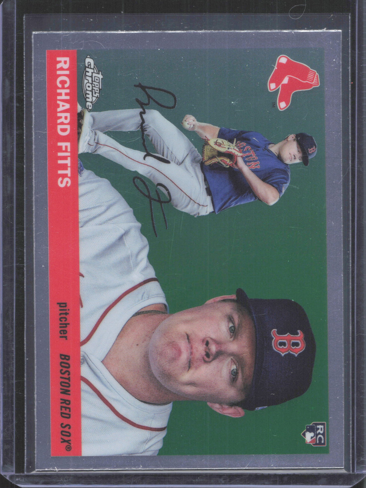 2025 Topps Chrome Platinum Anniversary Richard Fitts #268