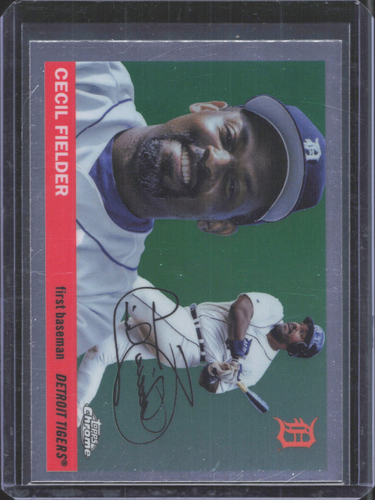 2025 Topps Chrome Platinum Anniversary Cecil Fielder #440