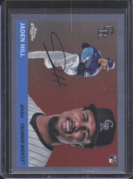 2025 Topps Chrome Platinum Anniversary Jaden Hill #221