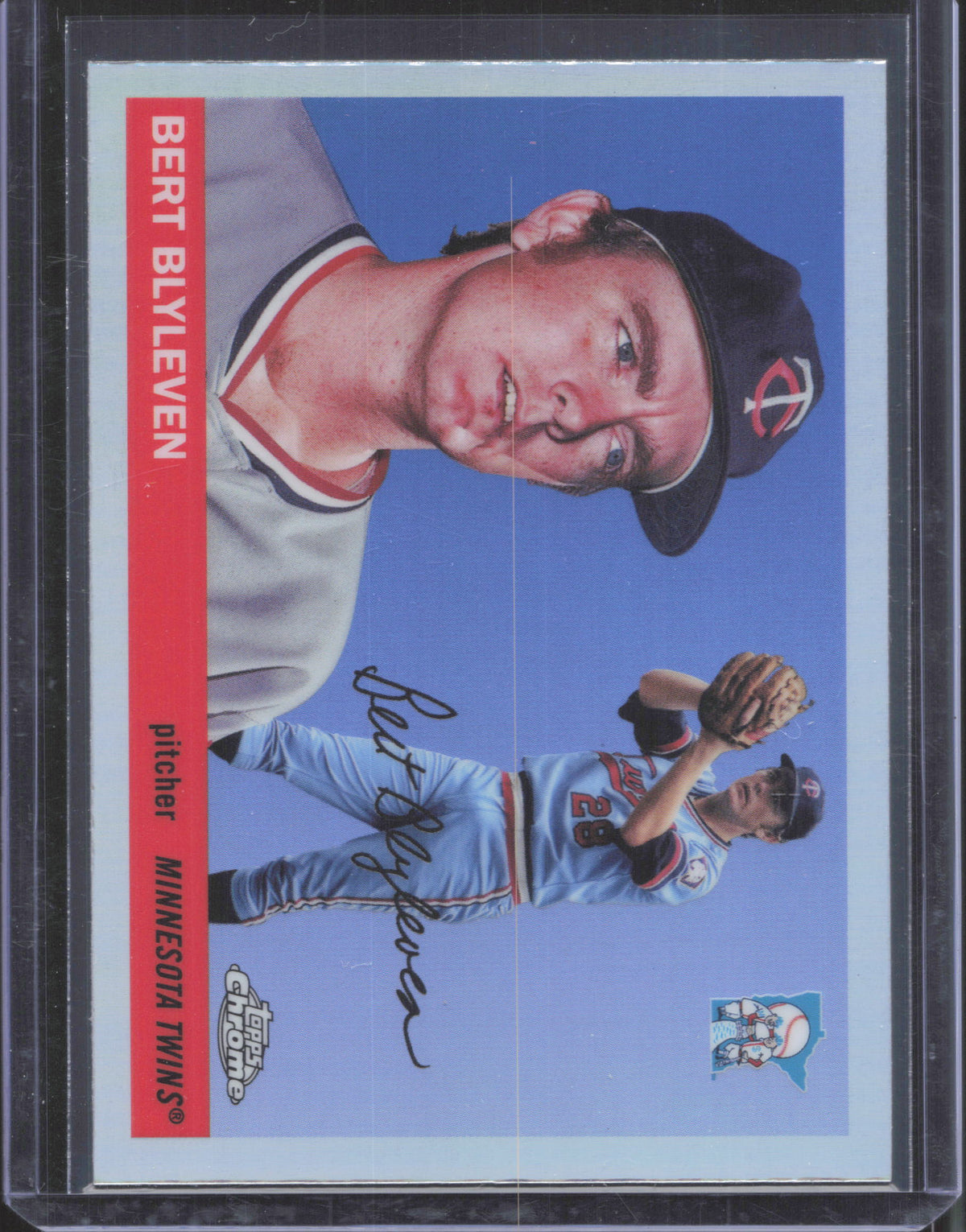 2025 Topps Chrome Platinum Anniversary Bert Blyleven #452