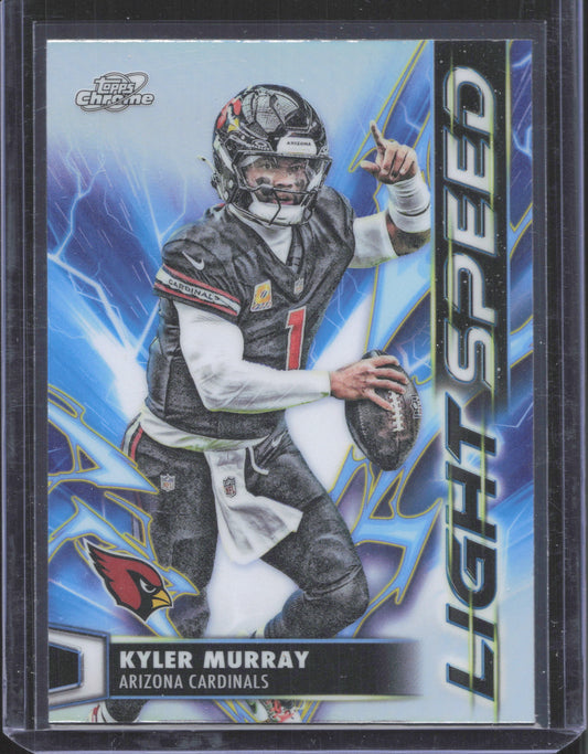 2025 Topps Chrome Cosmic Kyler Murray #LS-1 Light Speed