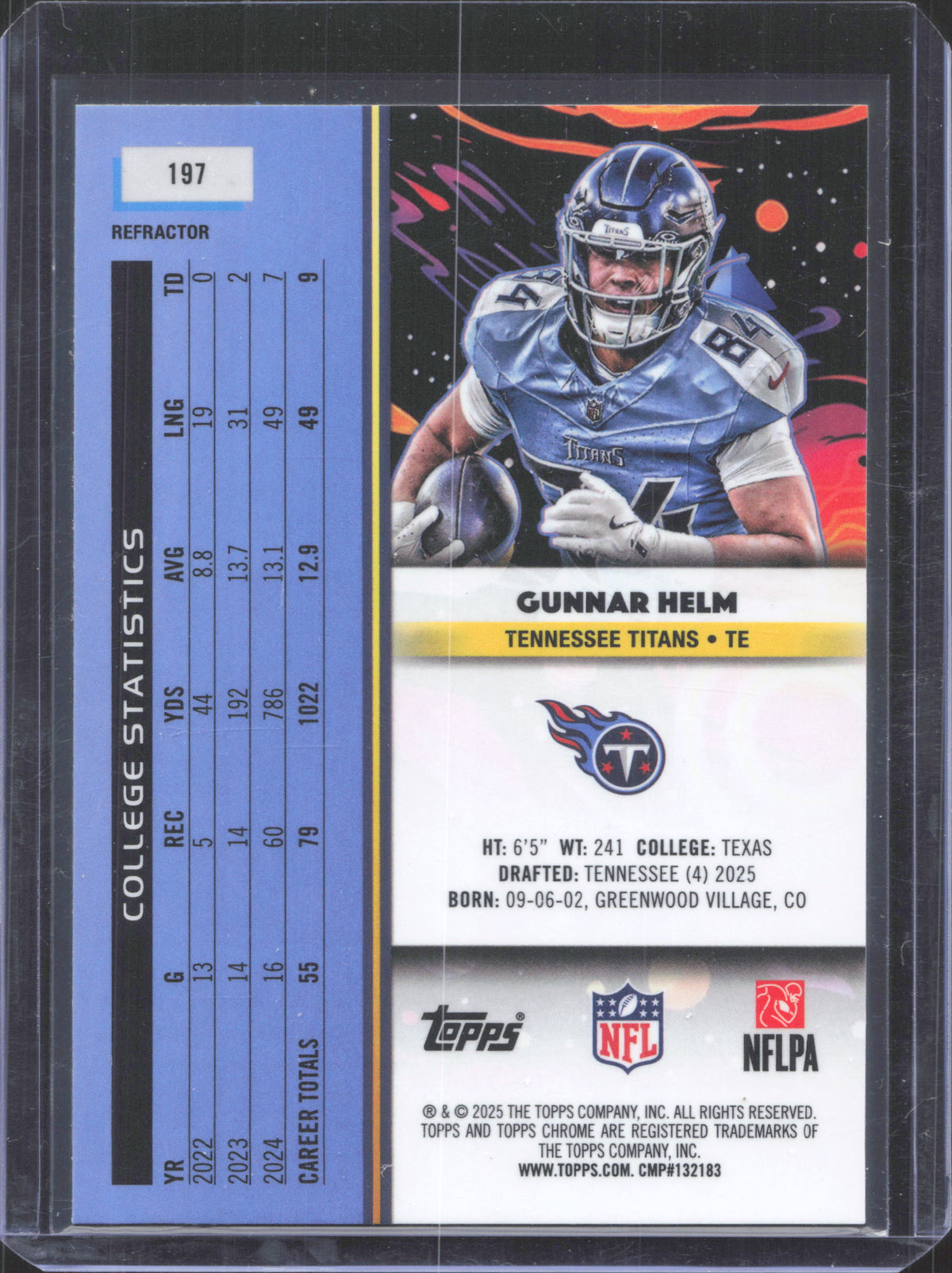 2025 Topps Chrome Cosmic Jaylen Waddle #61 Refractor