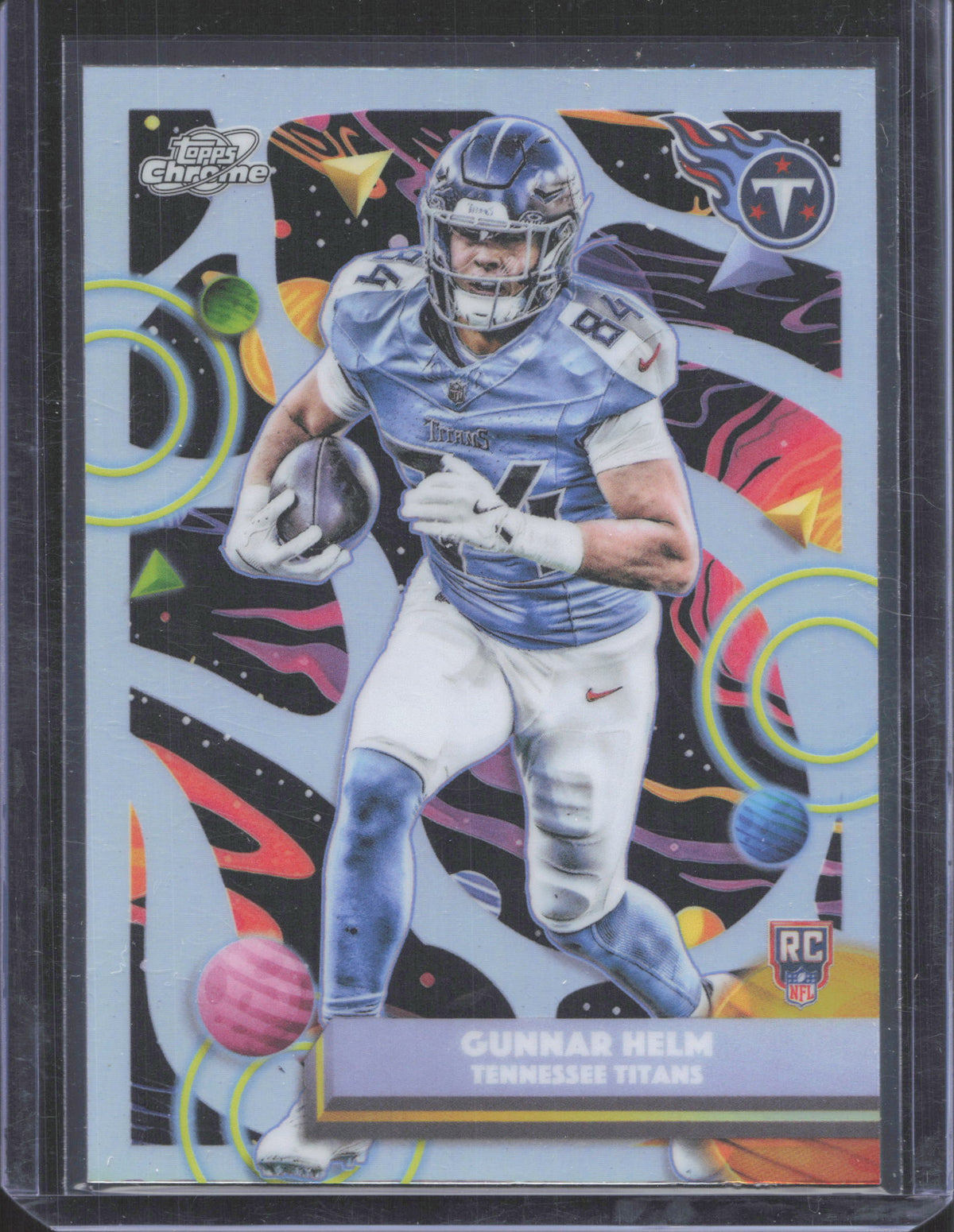 2025 Topps Chrome Cosmic Jaylen Waddle #61 Refractor