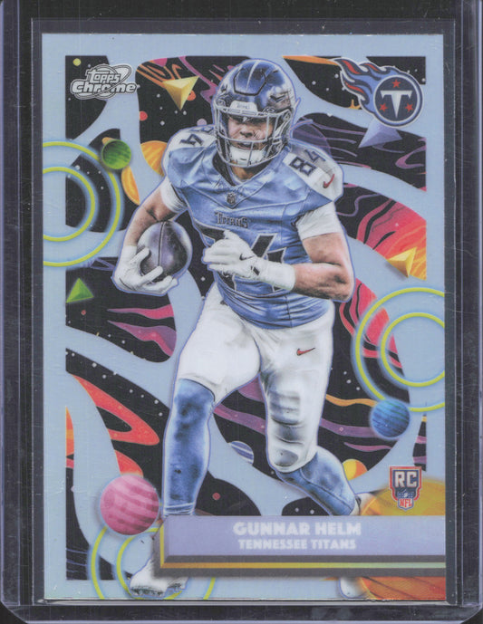 2025 Topps Chrome Cosmic Jaylen Waddle #61 Refractor