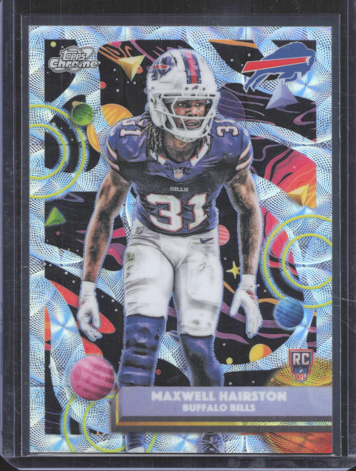 2025 Topps Chrome Cosmic Maxwell Hairston #110 Nucleus Refractor