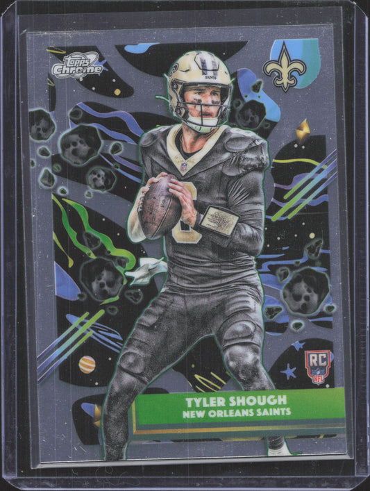 2025 Topps Chrome Cosmic Tyler Shough #171