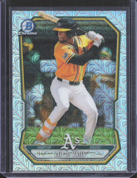 #BCP-170 Leo De Vries 2026 Bowman Chrome Mojo Refractor