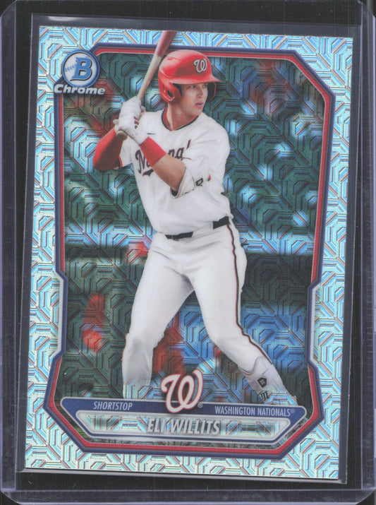 #BCP245 Eli Willits 2026 Bowman Chrome Mojo Refractor