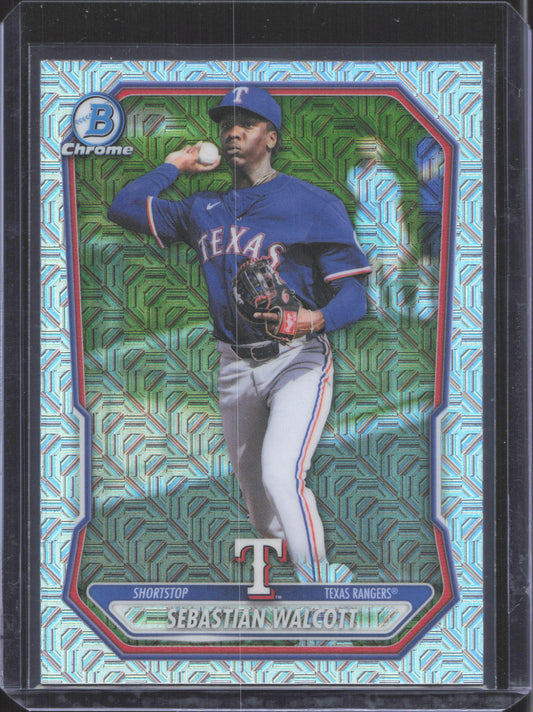 #BP231 Sebastián Walcott 2026 Bowman Chrome Mojo Refractor