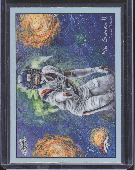 Topps 2025 Topps Chrome Cosmic Patrick Surtain II #STN-25 Stars in the Night