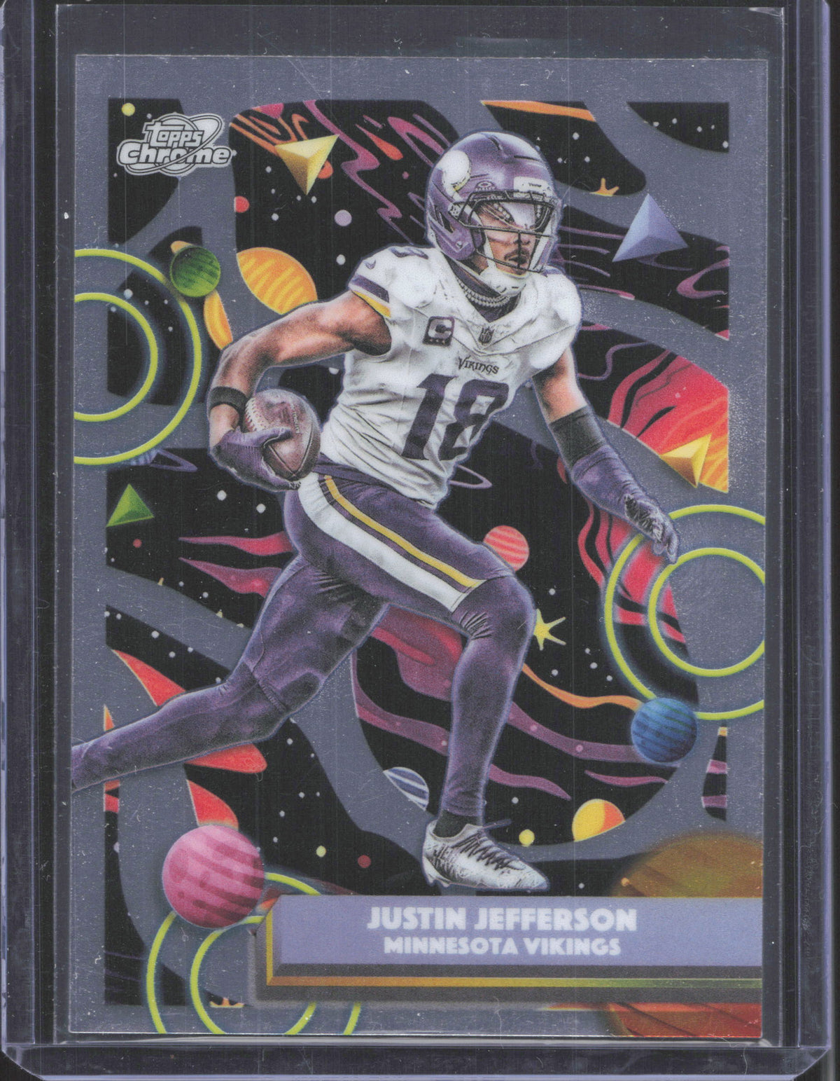 Topps Chrome Cosmic Justin Jefferson #65