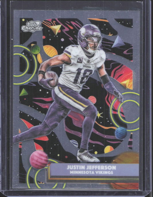 Topps Chrome Cosmic Justin Jefferson #65