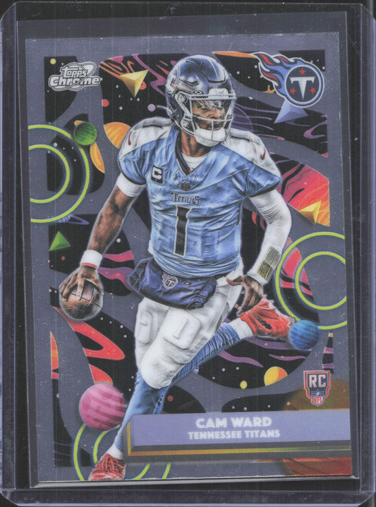 2025 Topps Chrome Cosmic Cam Ward #195