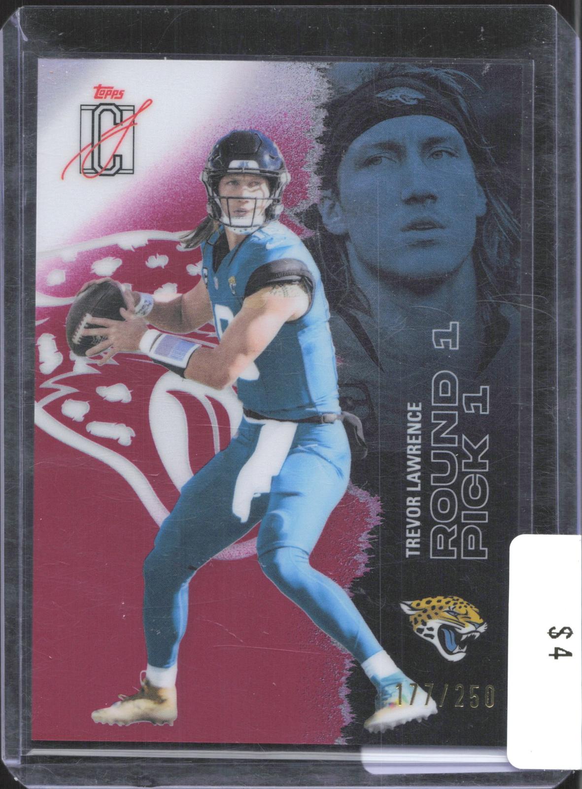 2025 Topps Signature Class Trevor Lawrence #26 Magenta