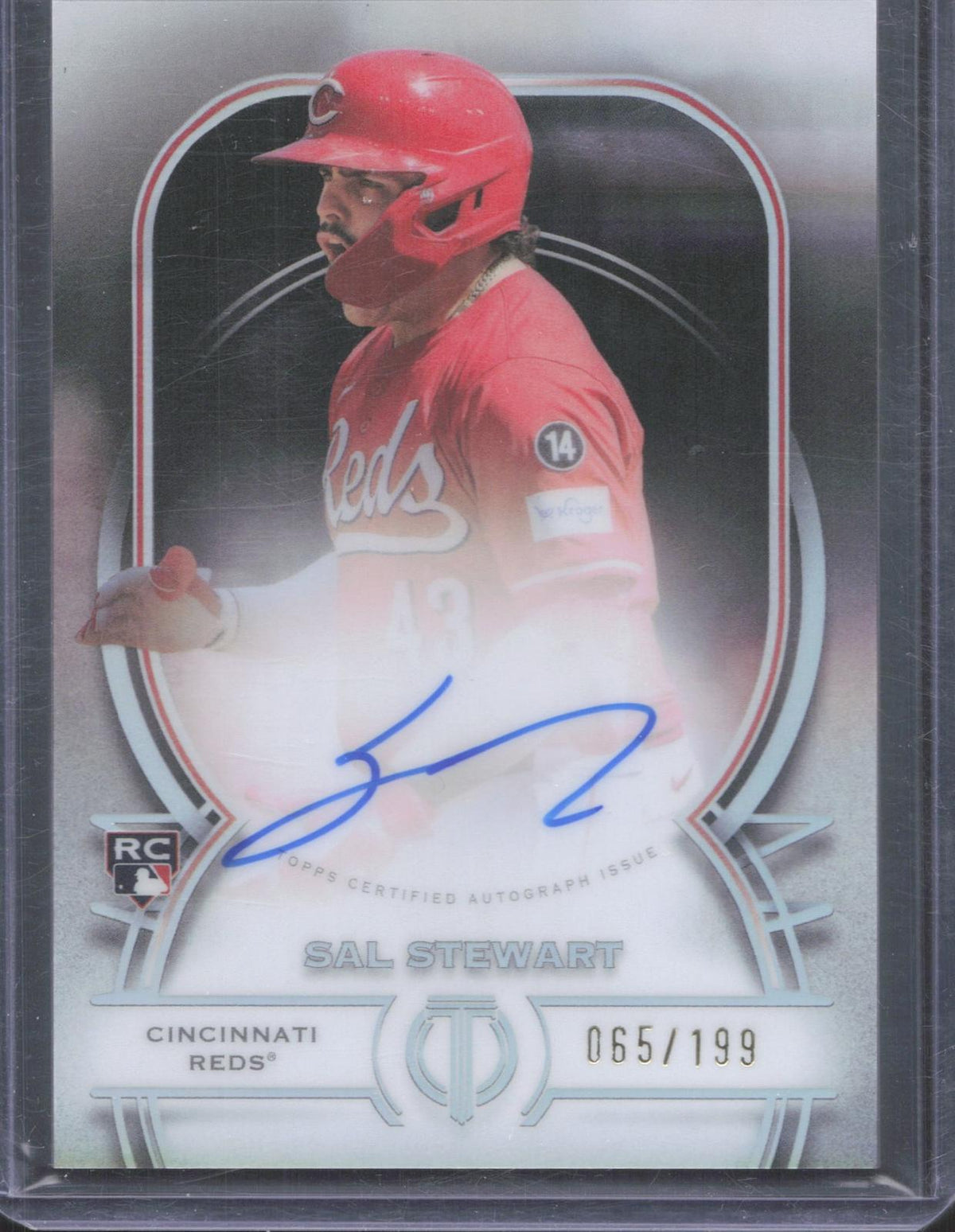 2026 Topps Tribute Sal Stewart #TA-SST Tribute Autographs 65/199
