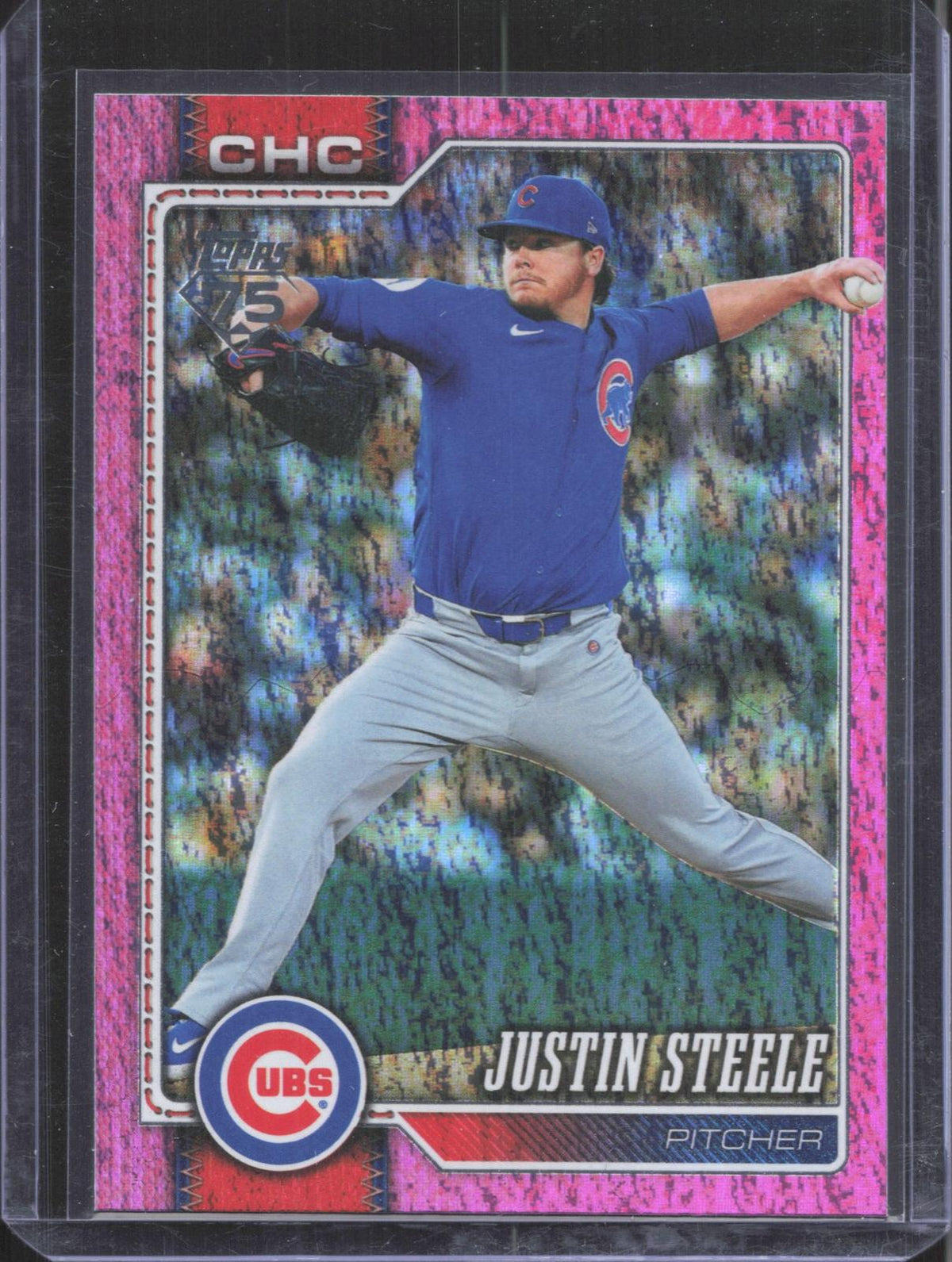 Topps 2026 Topps Series 2 Justin Steele Chicago Cubs #486 Purple Parallel