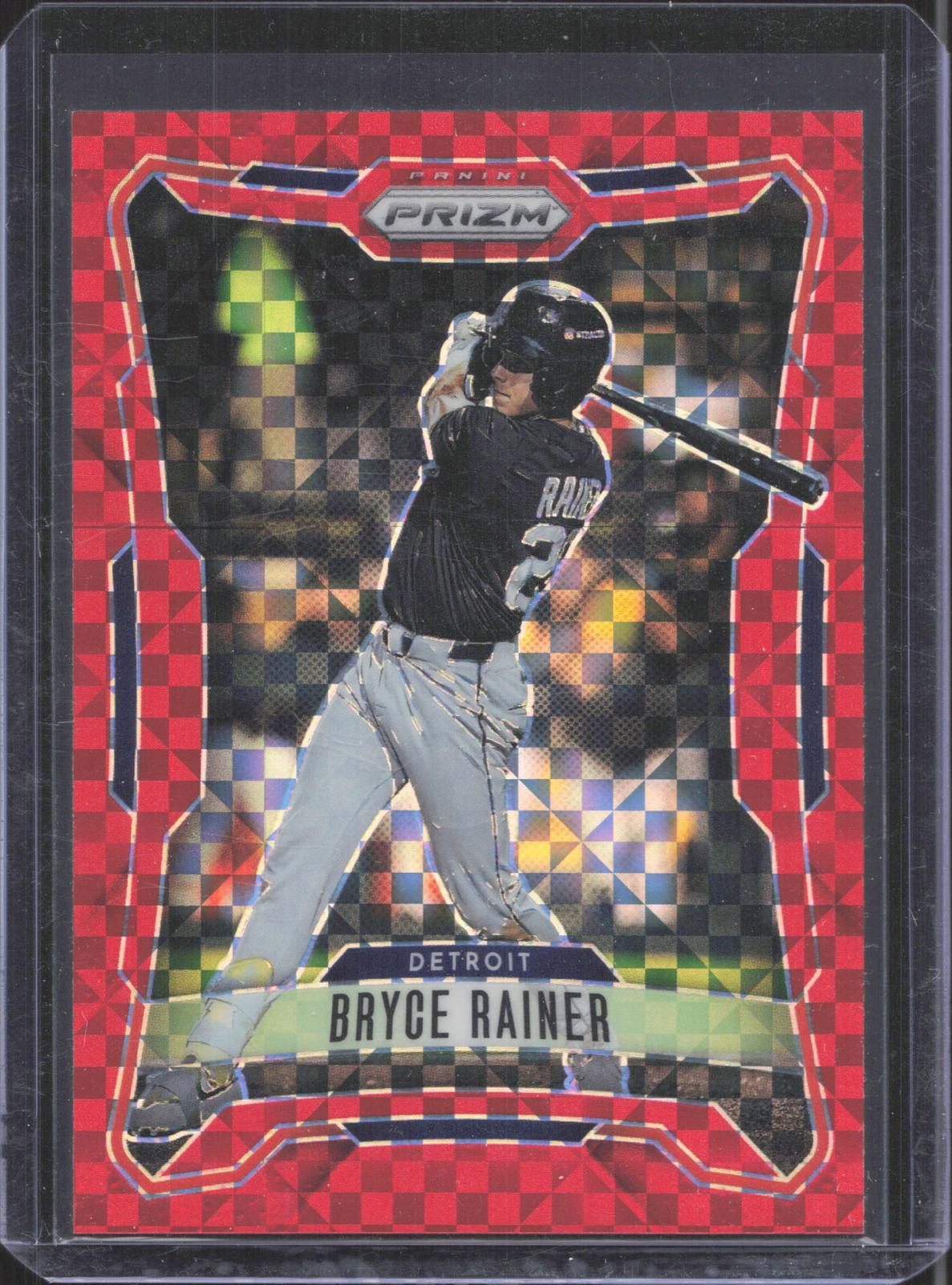 Prizm 2026 Panini Prizm Bryce Rainer #7 Red Power Prizm  20/99
