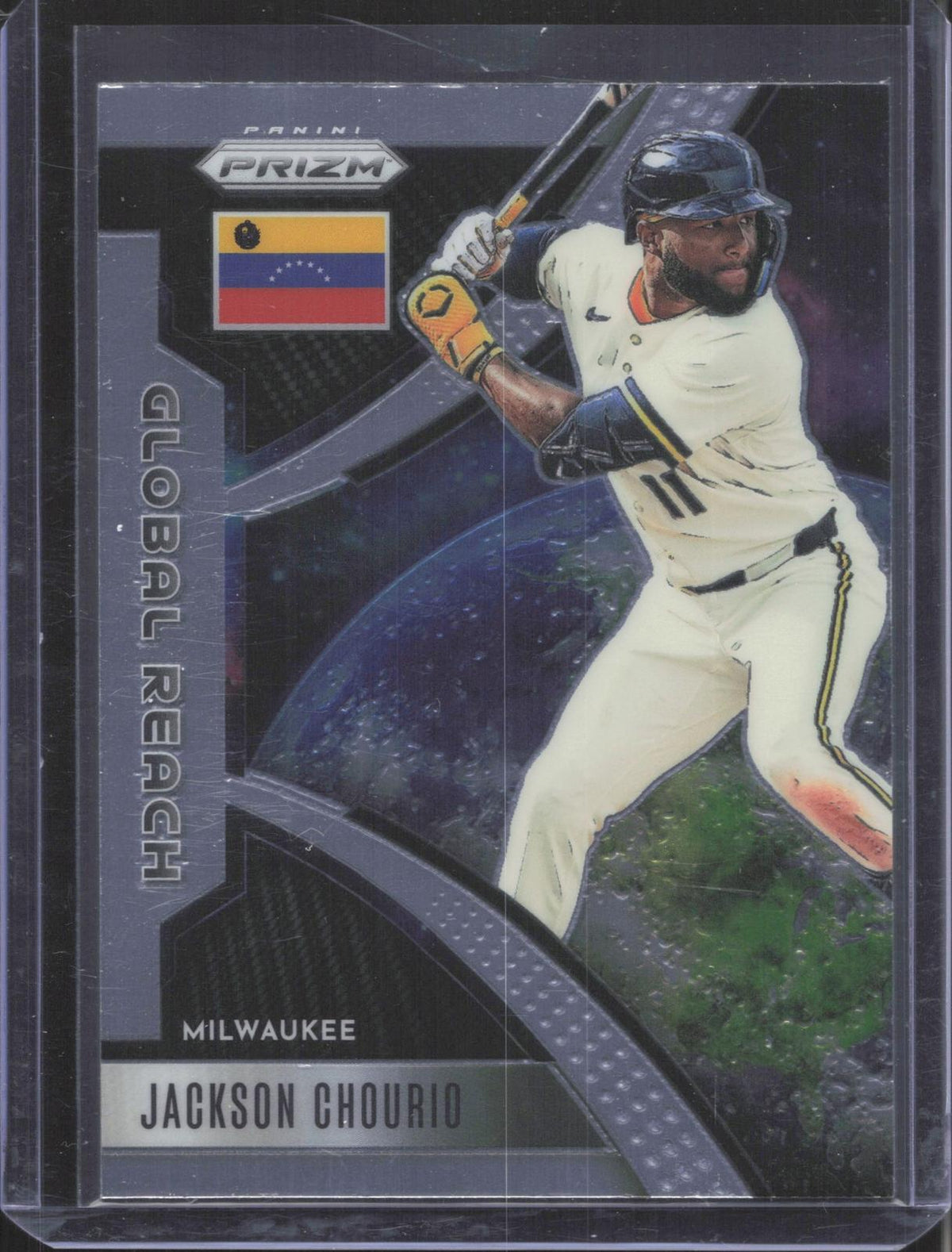 Prizm 2026 Panini Prizm Jackson Chourio #9 Global Reach