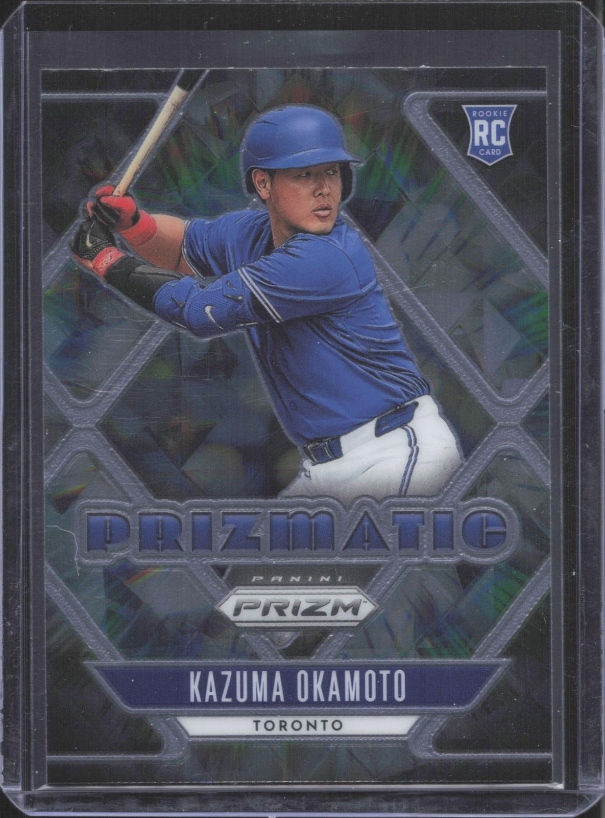 Prizm 2026 Panini Prizm Kazuma Okamoto #14 Prizmatic