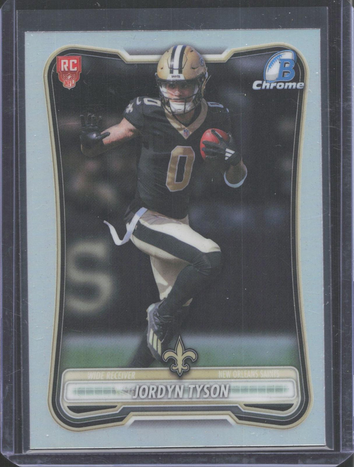 Bowman 2026 Jordyn Tyson Red Rookie New Orleans Saints #BRR-10 Red Rookie