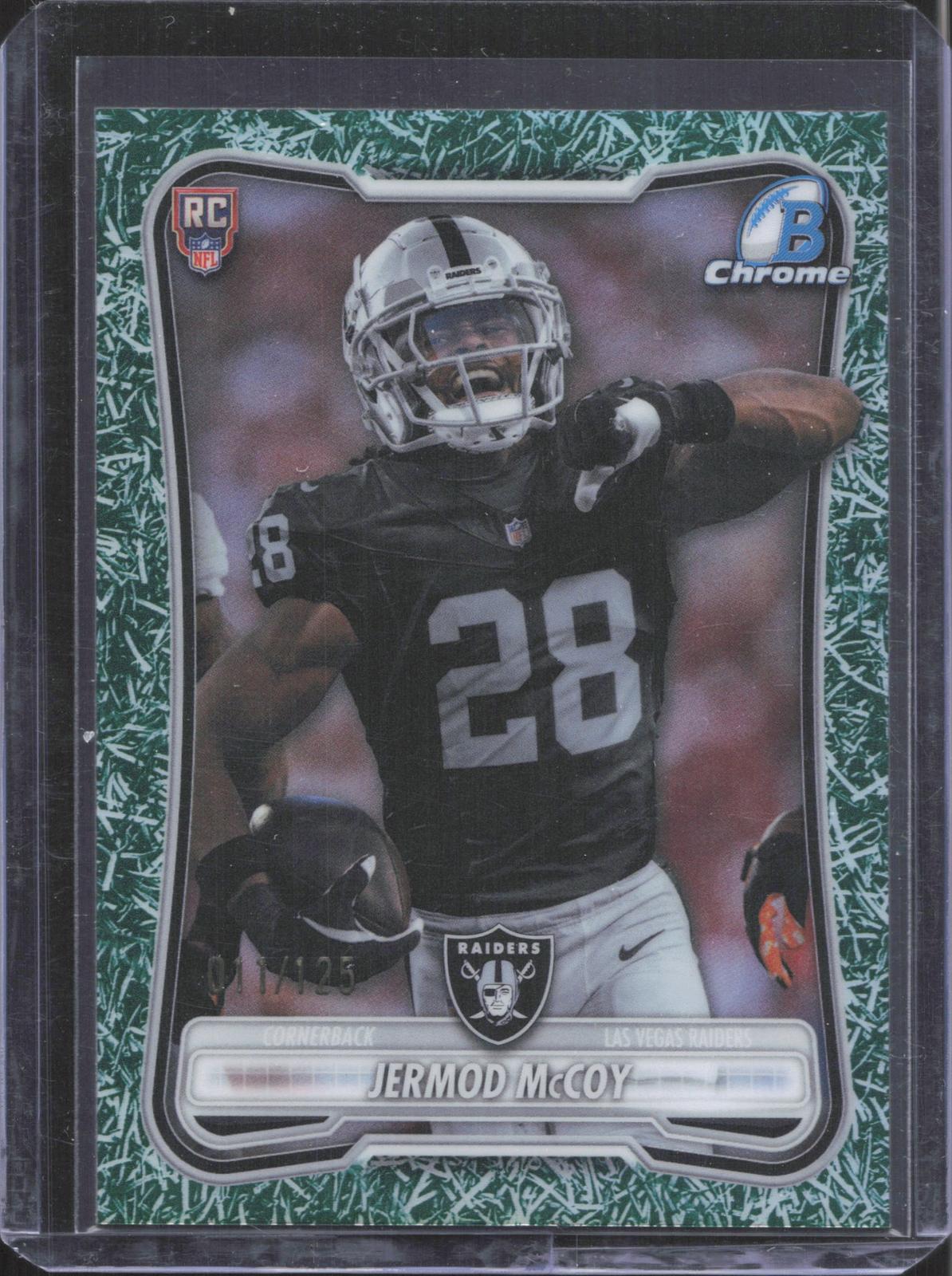 BCV-191 2026 Bowman Football Jermod McCoy  11/125
