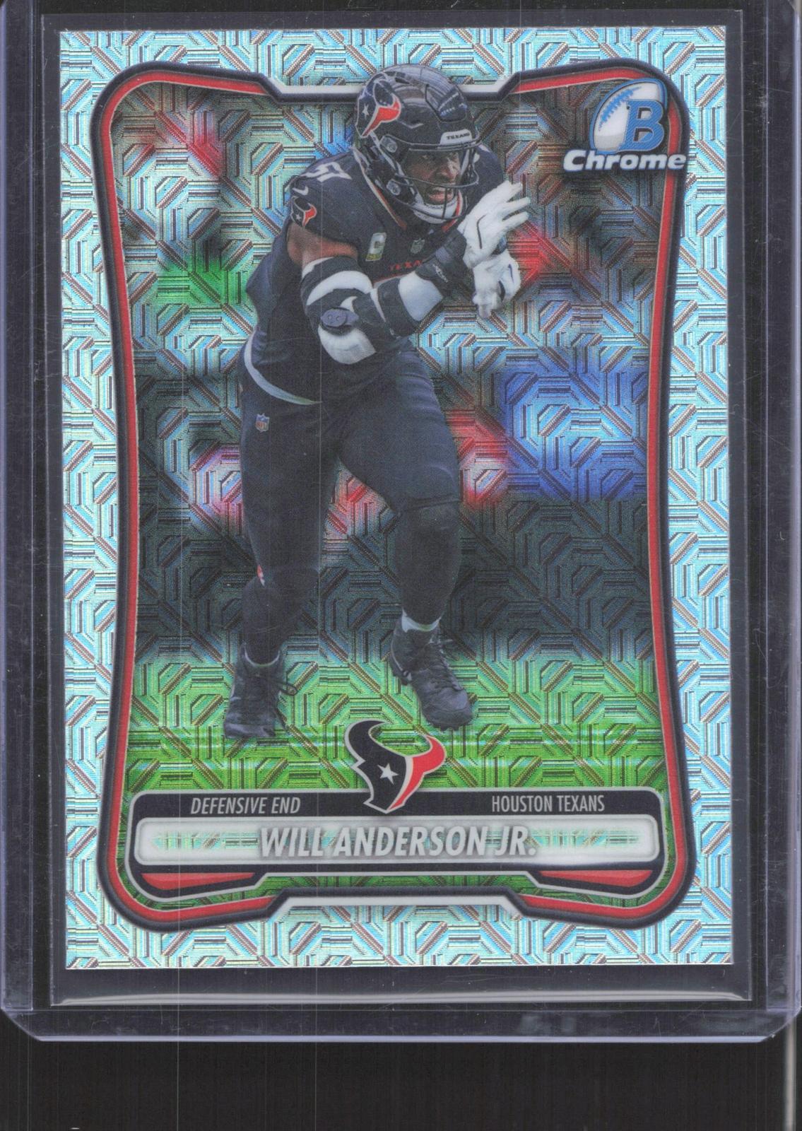 BCV-42 2026 Bowman Football Will Anderson Jr. Mojo