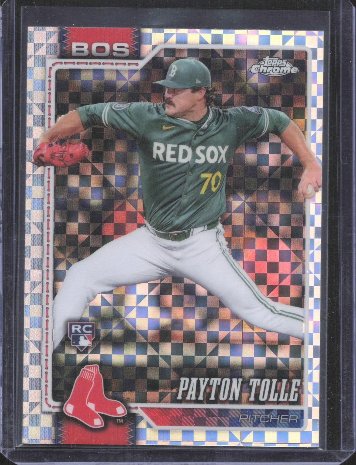 #177 226 Bowman Chrome Payton Tolle Mojo