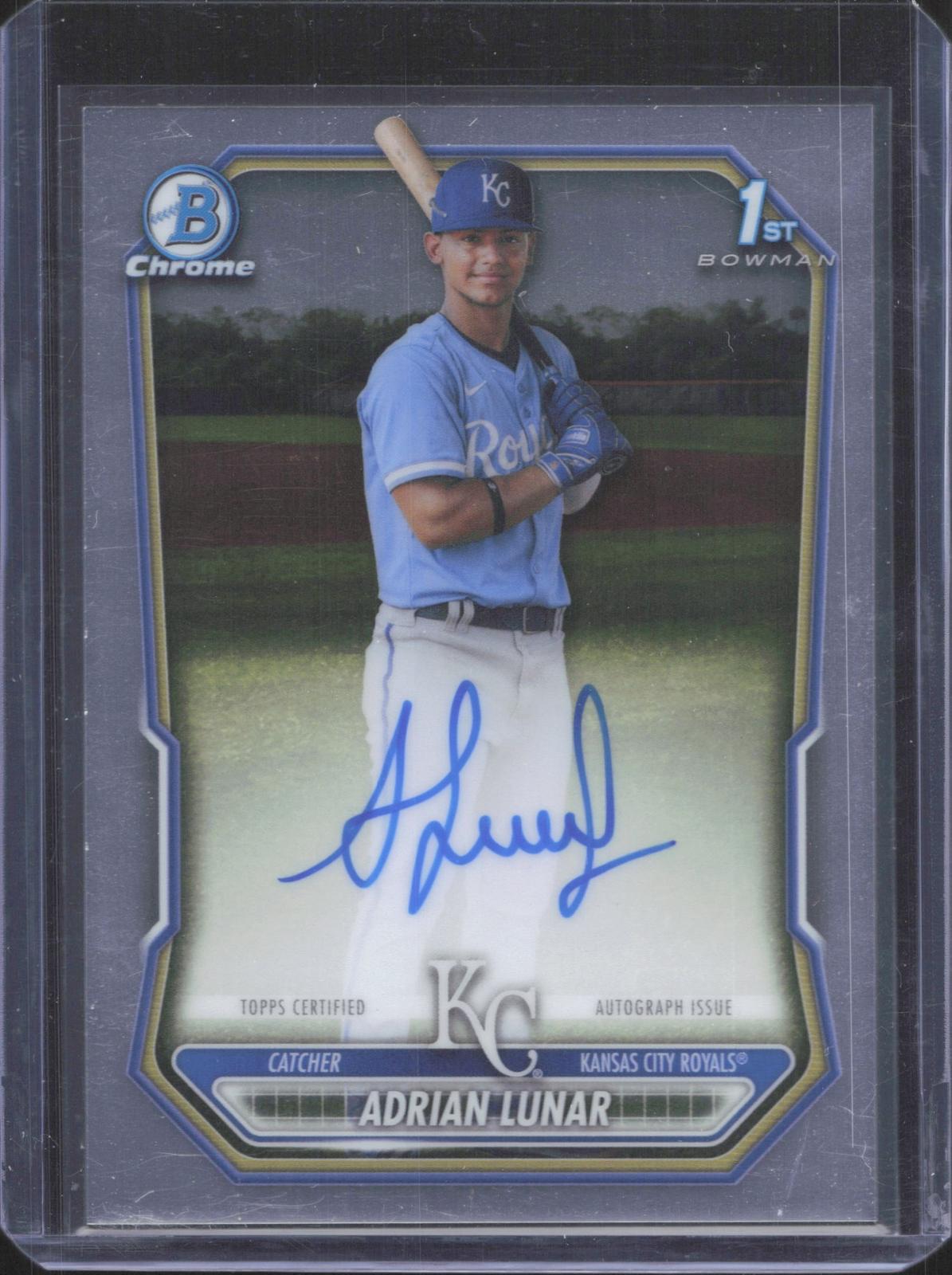 Bowman 2026 Bowman Chrome Adrian Lunar #CPA-AL Prospect Autographs