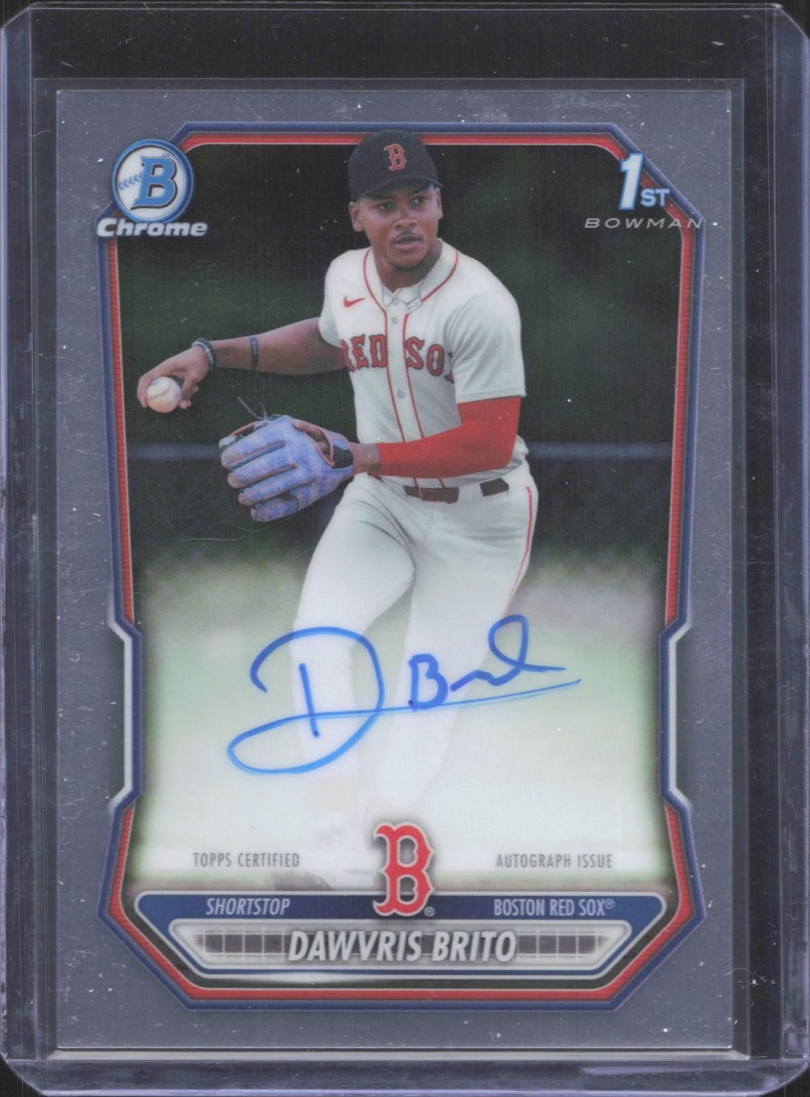 Bowman 2026 Bowman Chrome Dawvris Brito #CPA-DB Prospect Autographs