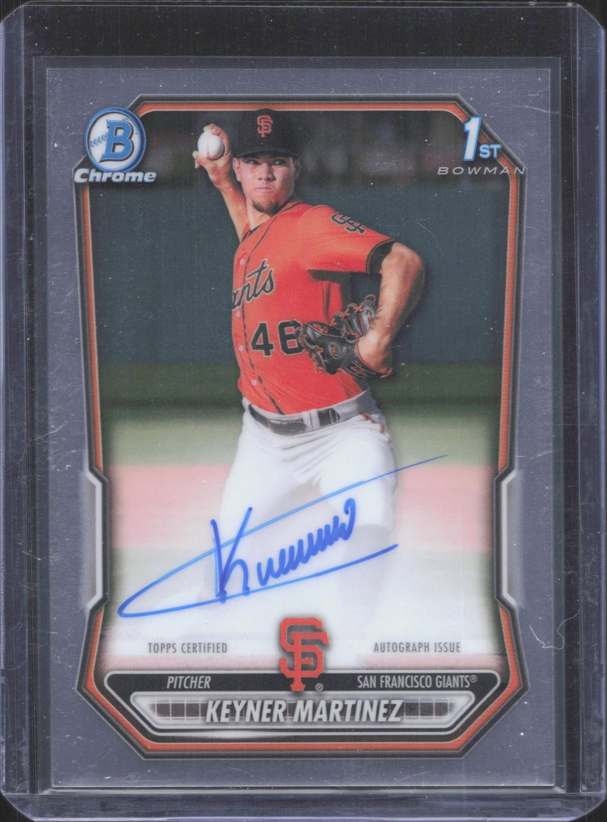 Bowman 2026 Bowman Chrome Keyner Martinez #CPA-KMA Prospect Autographs