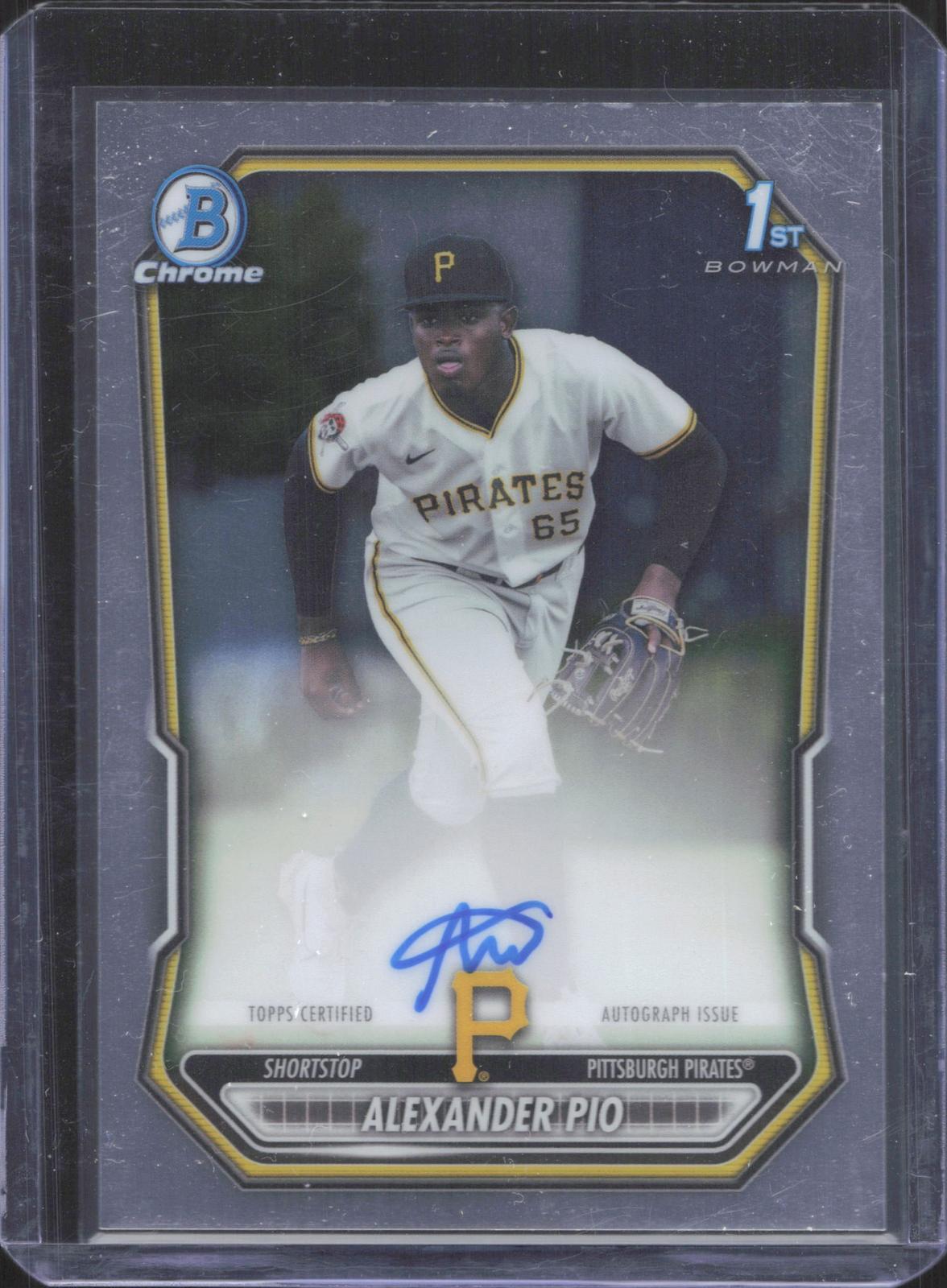 Bowman 2026 Bowman Chrome Alexander Pio #CPA-AP Prospect Autographs