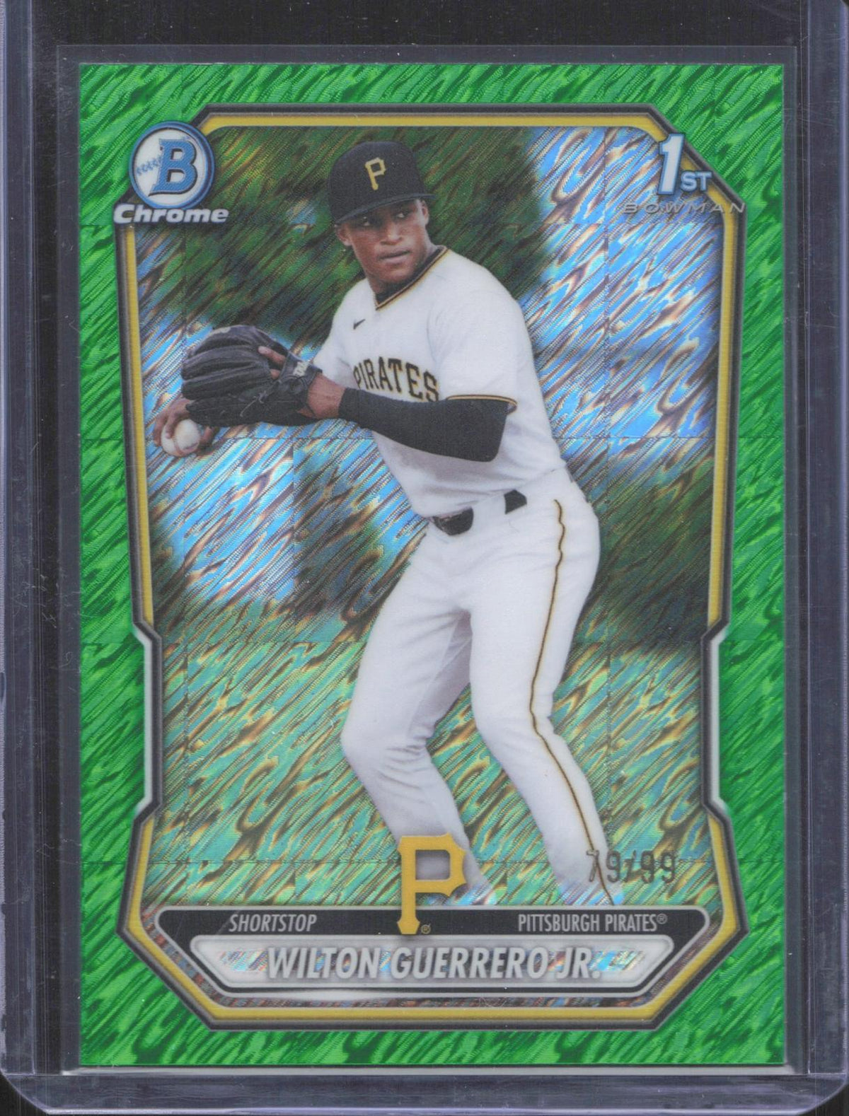 2026 Bowman Chrome Wilton Guerrero Jr. #BCP-178 Prospects Green Refractor 79/99