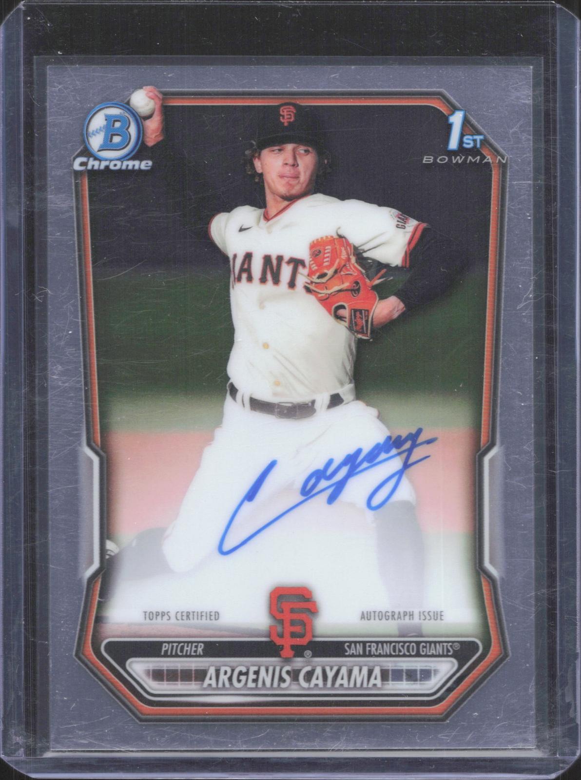 2026 Bowman Chrome Argenis Cayama #CPA-AC Prospect Autographs