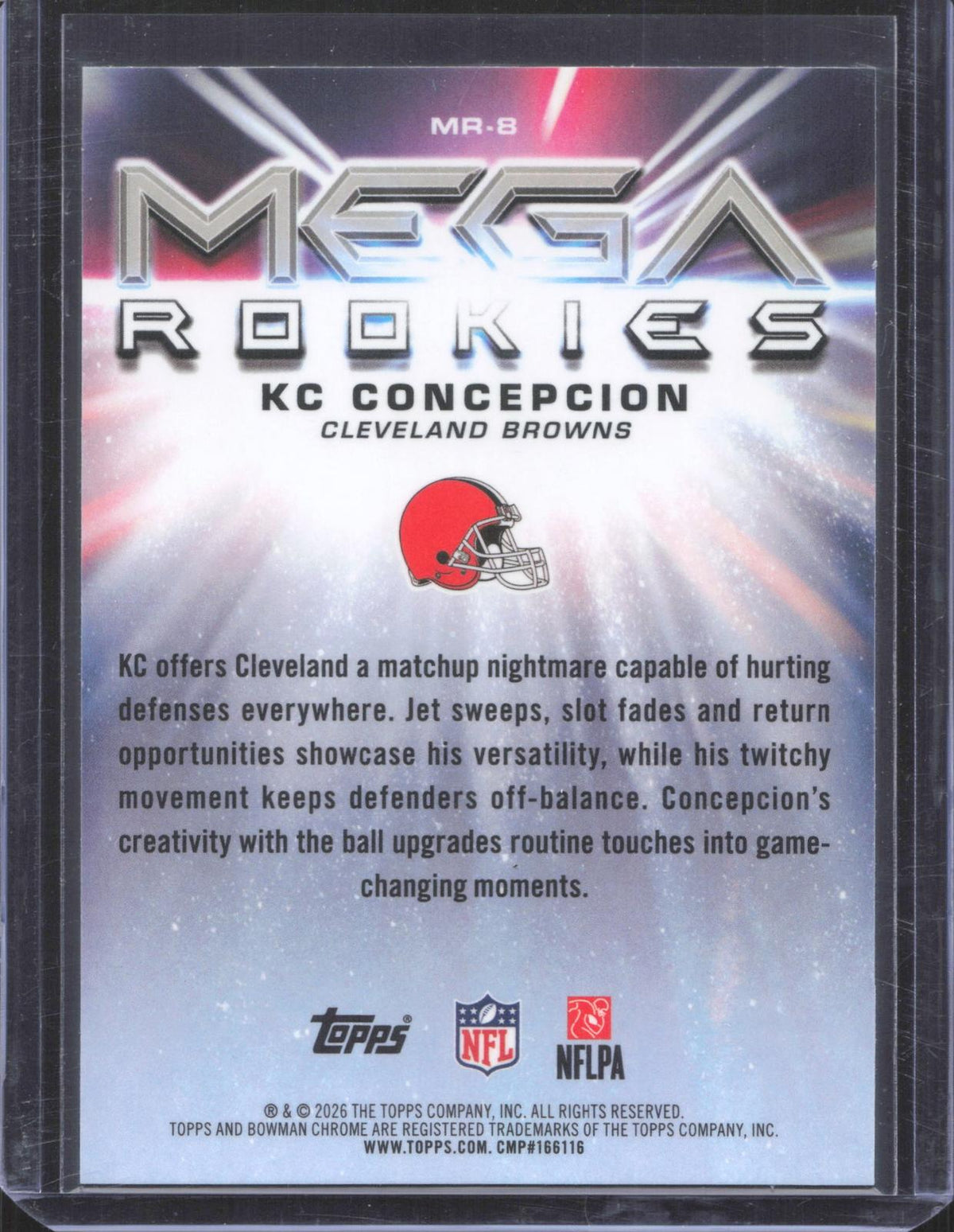 2026 Bowman KC Concepcion #MR-8 Mega Rookies