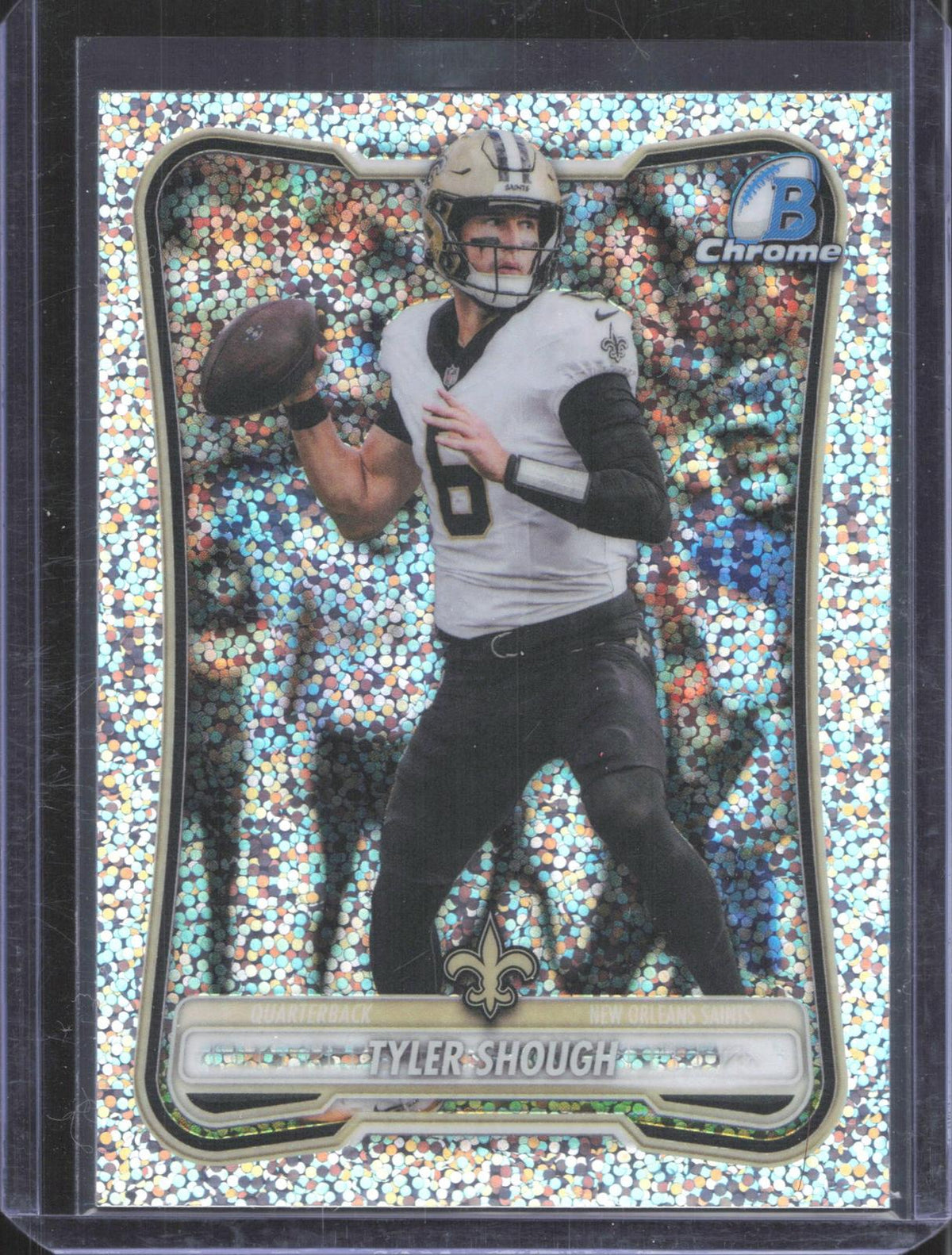 Bowman 2026 Bowman Tyler Shough #BCV-74 Chrome Speckle