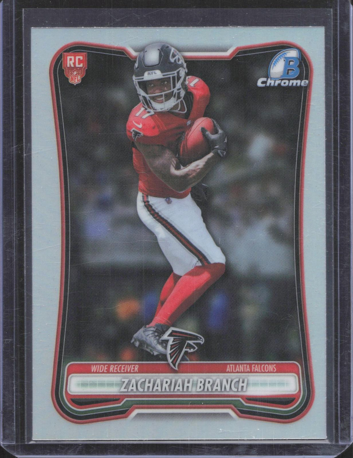 Bowman 2026 Bowman Zachariah Branch #BRR-20 Chrome Rookie Red RC Logo