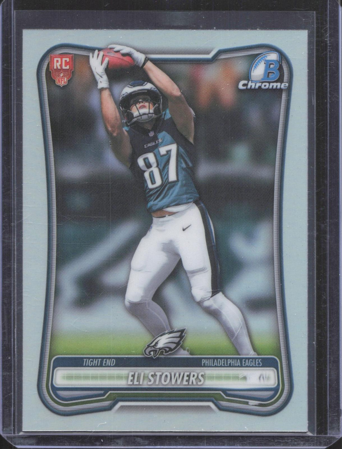 Bowman 2026 Bowman Eli Stowers #BRR-30 Chrome Rookie Red RC Logo